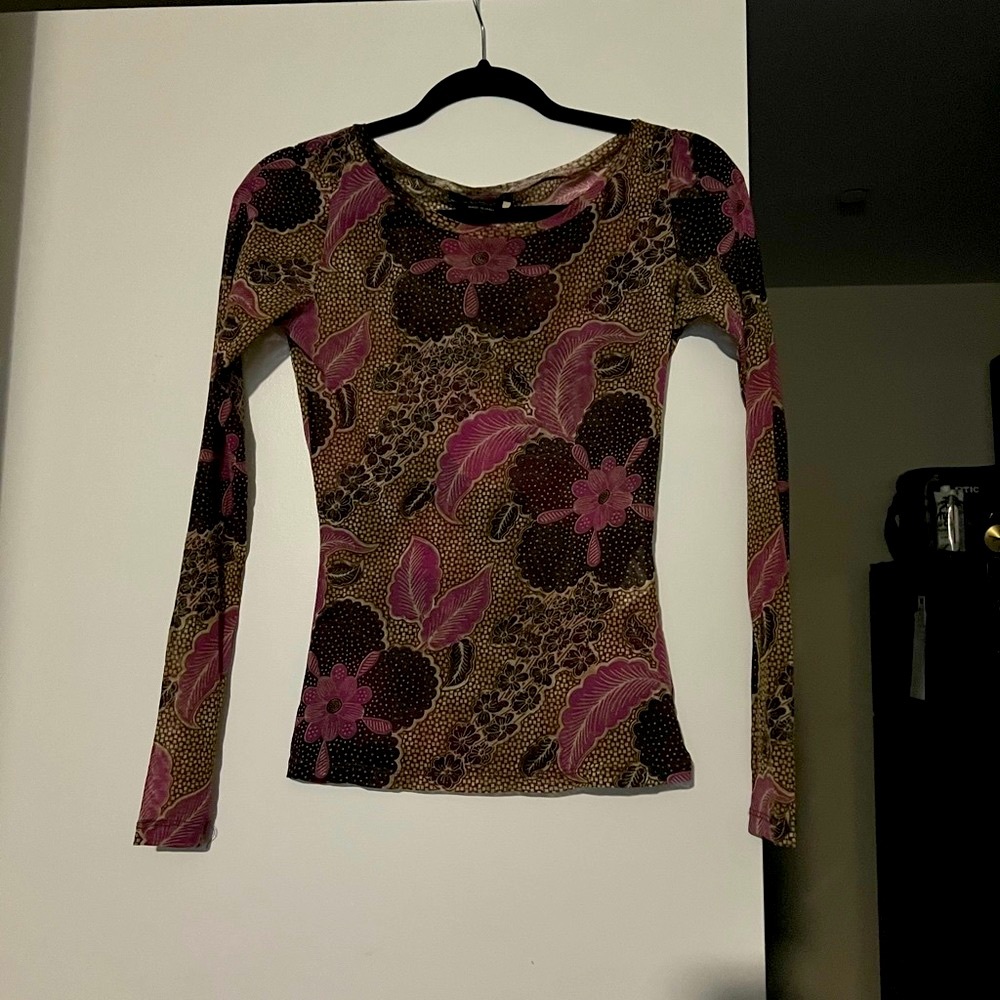 Weekend Max Mara long sleeve blouse US Small